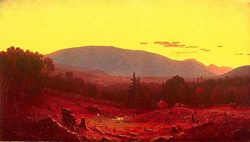 Sanford Robinson Gifford, Hunter Mountain, Twilight, 1866