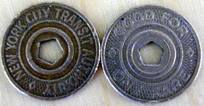 subway tokens